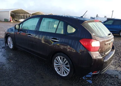 2012 Subaru Impreza 2.0I Limited z USA, uszkodzony, nr VIN JF1GPAH63CH220771